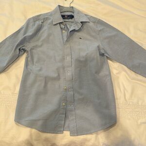 Vineyard Vines Boys Oxford Cloth Blue Button Down